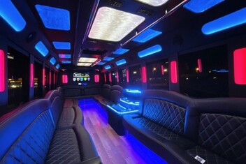 Orem Limousine Bus Interior