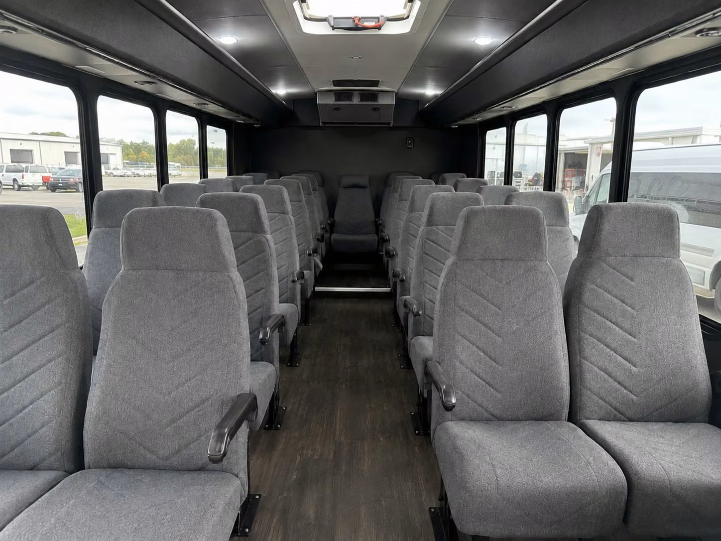 20 passenger minibus inside