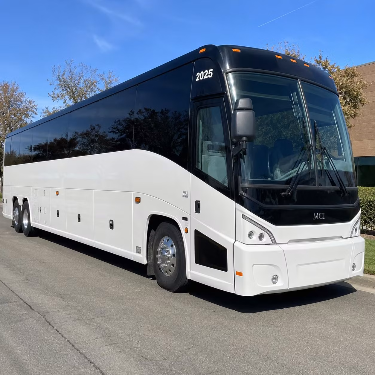 56 passenger charter bus