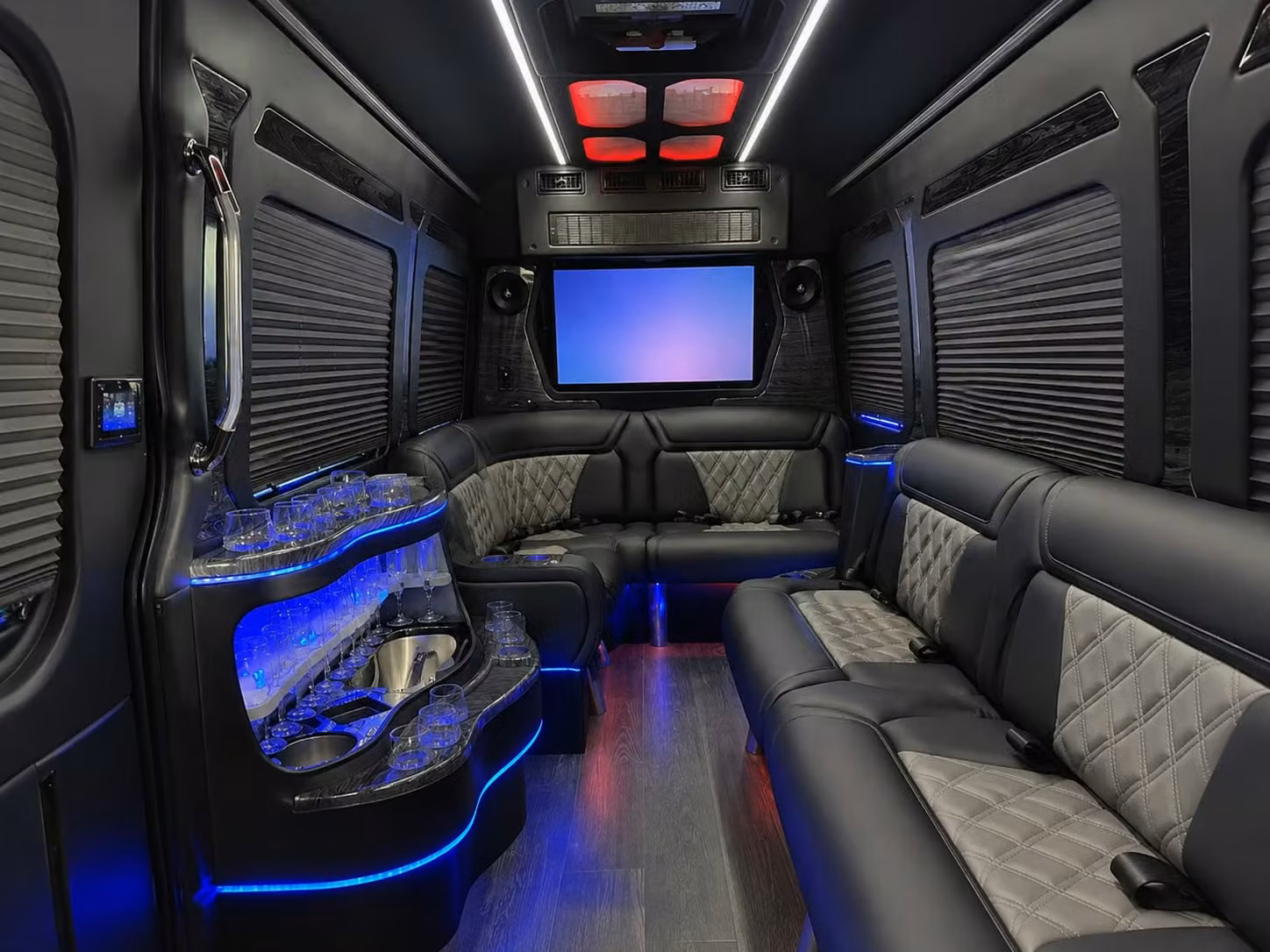 sprinter limousine inside
