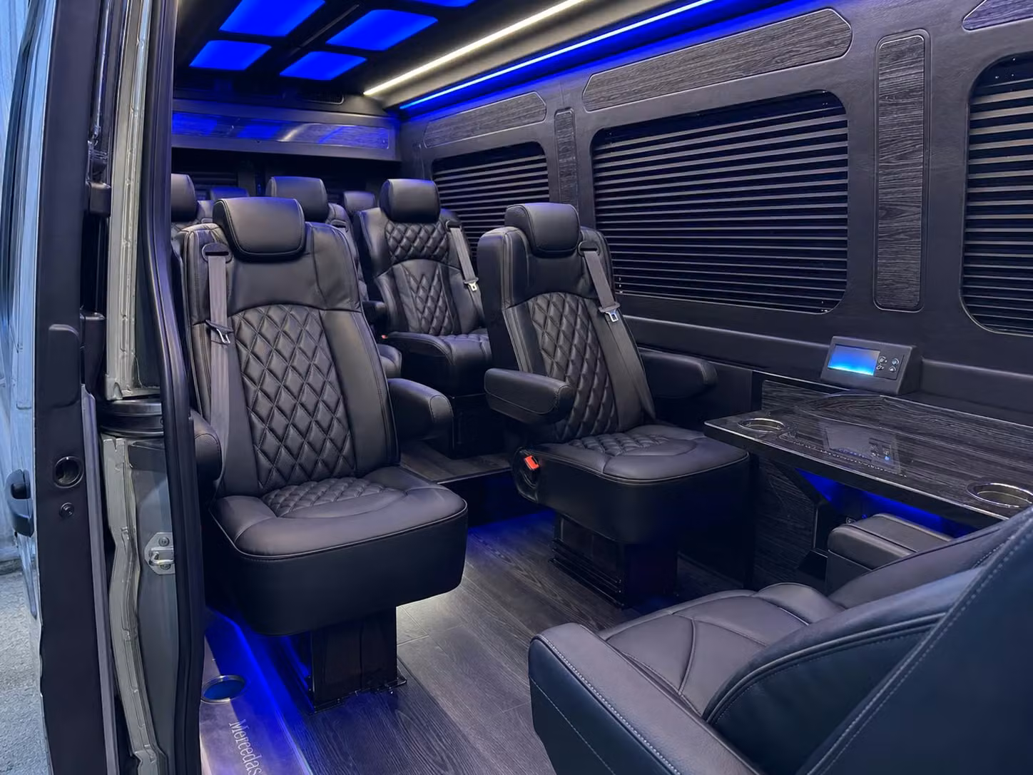 sprinter van transportation for groups and events across orem