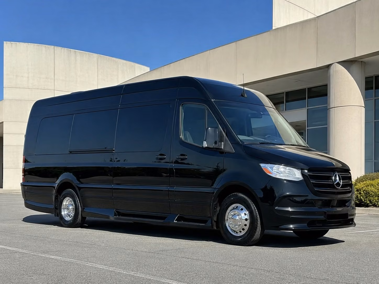 sprinter van with driver